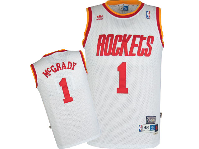 Discount and durable NBA Houston Rockets Tracy McGrady Swingman Home Adidas Jerseys